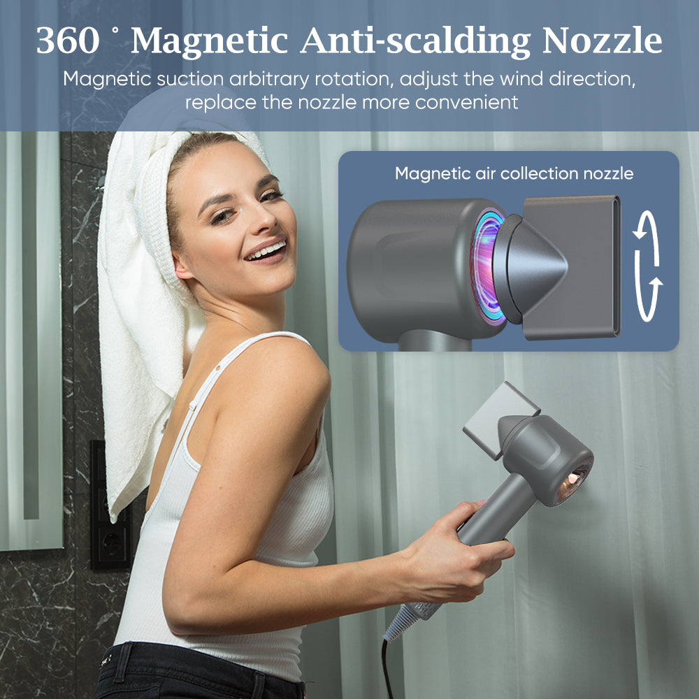 Naujos kartos neigiamų jonų technologija - geriausia Jūsų plaukų apsauga.